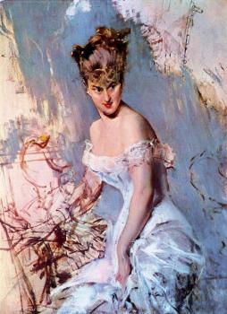 Giovanni Boldini : Portrait of Alice Regnault